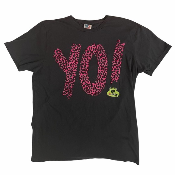 JUNK FOOD Yo! MTV Raps Black 90s Men’s Tee M - Picture 2 of 5